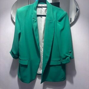 Zara Emerald Green Women's Blazer